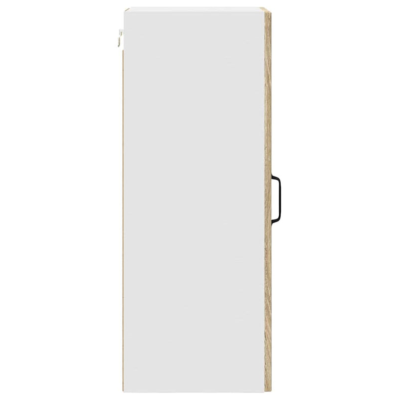 vidaXL Fali konyhaszekrény 2 pcs Sonoma tölgy 30 x 31 x 80 cm Faanyag