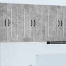 vidaXL Mosogatógép panel Kalmar 2 pcs Beton Szürke 30 x 31 x 80 cm