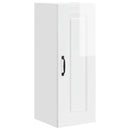 vidaXL Mosogatógép panel Kalmar Magas Fényű Fehér 30 x 31 x 80 cm