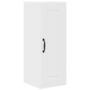 vidaXL Fali konyhaszekrény 2 pcs Magas Fényű Fehér 30 x 31 x 80 cm