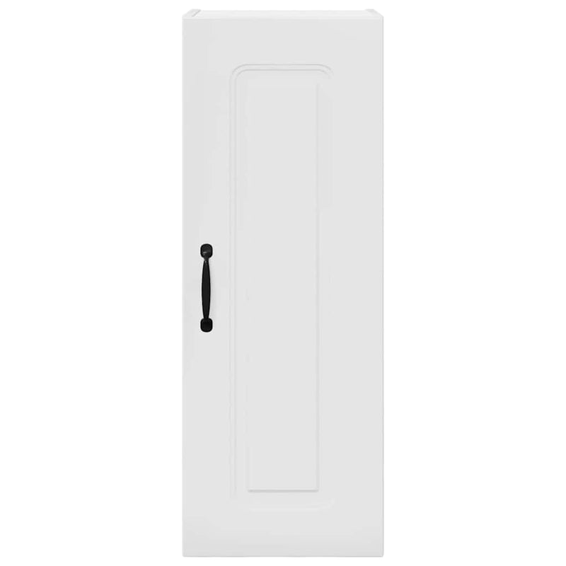 vidaXL Fali konyhaszekrény 2 pcs Magas Fényű Fehér 30 x 31 x 80 cm