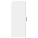 vidaXL Fali konyhaszekrény 2 pcs Magas Fényű Fehér 30 x 31 x 80 cm