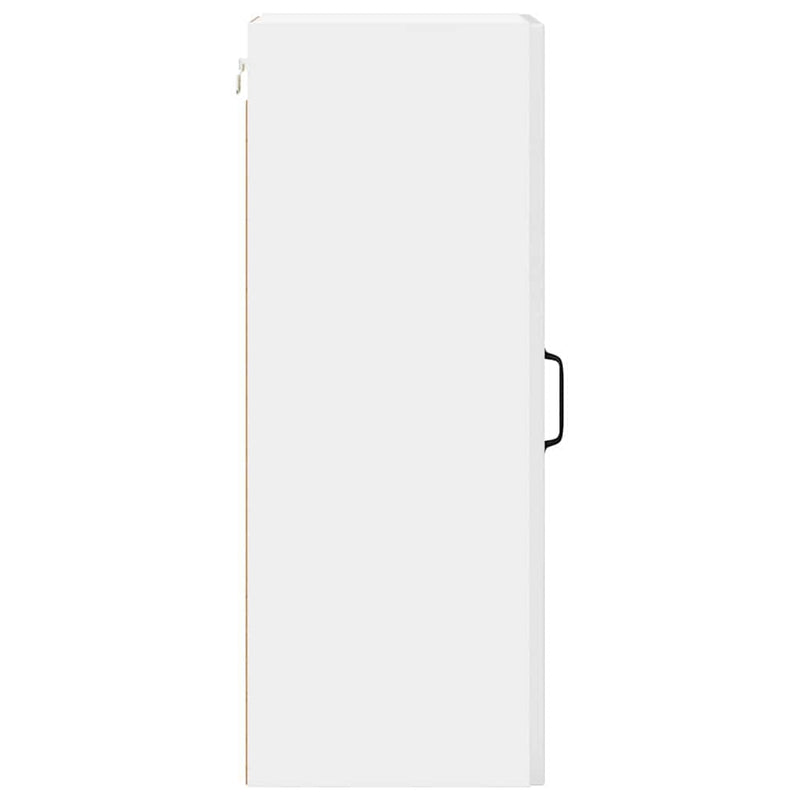 vidaXL Fali konyhaszekrény 2 pcs Magas Fényű Fehér 30 x 31 x 80 cm