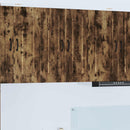 vidaXL Mosogatógép panel Kalmar Füstölt tölgy 30 x 31 x 80 cm Faanyag