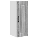vidaXL Mosogatógép panel Kalmar Szürke Sonoma 30 x 31 x 80 cm Faanyag