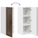 vidaXL Mosogatógép panel Kalmar Barna Tölgy 30 x 31 x 80 cm Faanyag