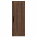 vidaXL Fali konyhaszekrény 2 pcs Barna Tölgy 30 x 31 x 80 cm Faanyag