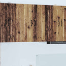 vidaXL Mosogatógép panel Kalmar Öreg fa 30 x 31 x 80 cm Faanyag