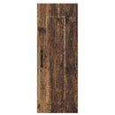 vidaXL Mosogatógép panel Kalmar Öreg fa 30 x 31 x 80 cm Faanyag