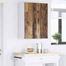 vidaXL Mosogatógép panel Kalmar 2 pcs Öreg fa 30 x 31 x 80 cm Faanyag