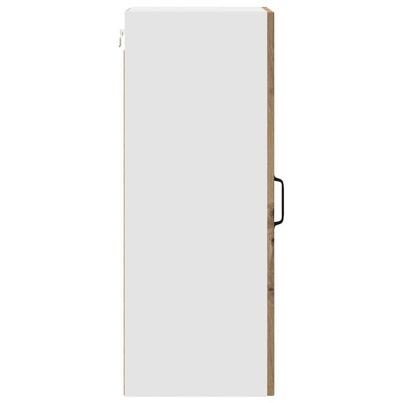 vidaXL Fali konyhaszekrény 2 pcs Artisan tölgy 30 x 31 x 80 cm Faanyag