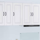 vidaXL Mosogatógép panel Kalmar Fehér 40 x 31 x 80 cm Faanyag