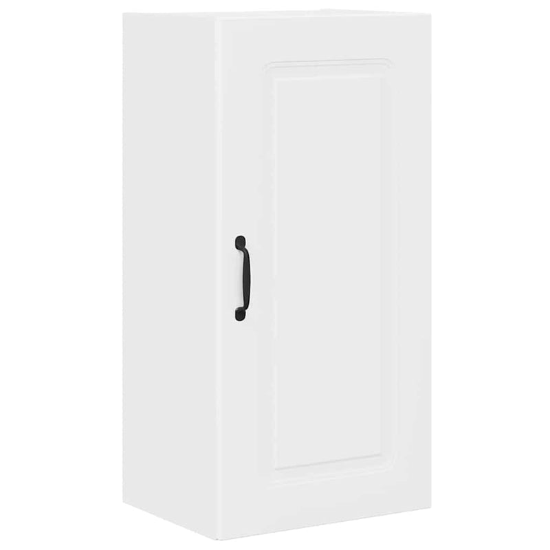 vidaXL Fali konyhaszekrény polcokkal Fehér 40 x 31 x 80 cm Faanyag