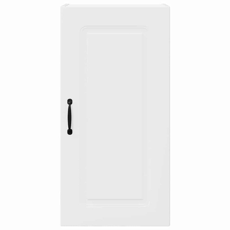 vidaXL Fali konyhaszekrény polcokkal Fehér 40 x 31 x 80 cm Faanyag