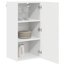 vidaXL Mosogatógép panel Kalmar Fehér 40 x 31 x 80 cm Faanyag