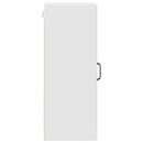 vidaXL Fali konyhaszekrény polcokkal Fehér 40 x 31 x 80 cm Faanyag