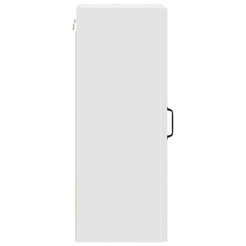 vidaXL Fali konyhaszekrény polcokkal Fehér 40 x 31 x 80 cm Faanyag