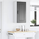 vidaXL Mosogatógép panel Kalmar Fekete 40 x 31 x 80 cm Faanyag