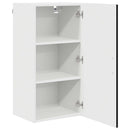 vidaXL Mosogatógép panel Kalmar Fekete 40 x 31 x 80 cm Faanyag