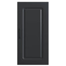 vidaXL Mosogatógép panel Kalmar Fekete 40 x 31 x 80 cm Faanyag