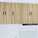 vidaXL Mosogatógép panel Kalmar Sonoma tölgy 40 x 31 x 80 cm Faanyag