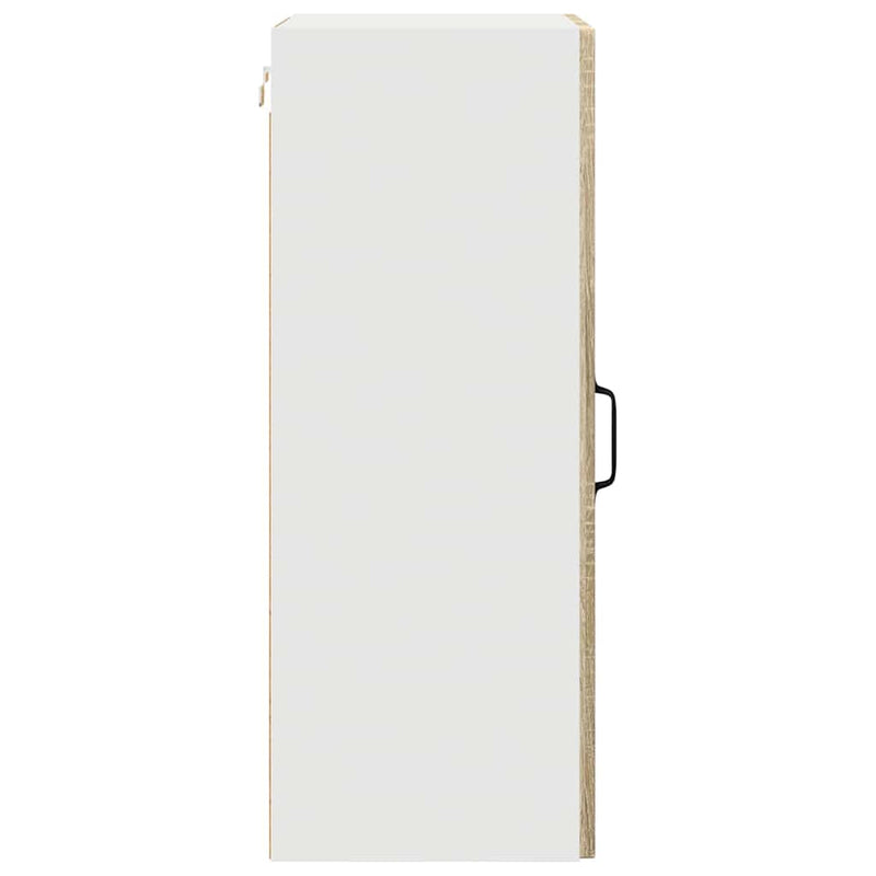 vidaXL Fali konyhaszekrény Sonoma tölgy 40 x 31 x 80 cm Faanyag