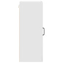 vidaXL Fali konyhaszekrény Beton Szürke 40 x 31 x 80 cm Faanyag