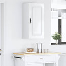 vidaXL Mosogatógép panel Kalmar Magas Fényű Fehér 40 x 31 x 80 cm
