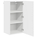 vidaXL Mosogatógép panel Kalmar Magas Fényű Fehér 40 x 31 x 80 cm