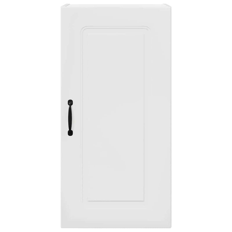 vidaXL Fali konyhaszekrény Magas Fényű Fehér 40 x 31 x 80 cm Faanyag