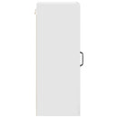 vidaXL Fali konyhaszekrény Magas Fényű Fehér 40 x 31 x 80 cm Faanyag