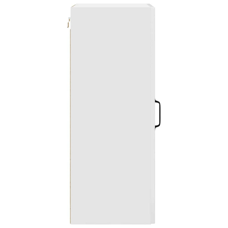 vidaXL Fali konyhaszekrény Magas Fényű Fehér 40 x 31 x 80 cm Faanyag