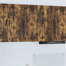 vidaXL Mosogatógép panel Kalmar Füstölt tölgy 40 x 31 x 80 cm Faanyag