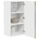 vidaXL Mosogatógép panel Kalmar Füstölt tölgy 40 x 31 x 80 cm Faanyag