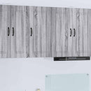vidaXL Mosogatógép panel Kalmar Szürke Sonoma 40 x 31 x 80 cm Faanyag