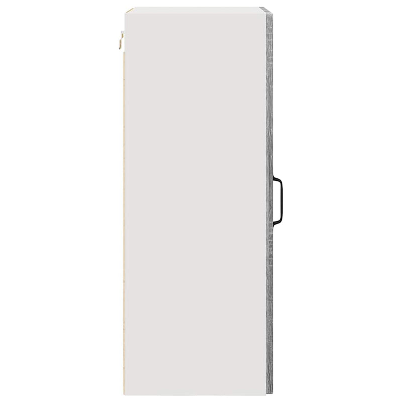 vidaXL Fali konyhaszekrény Szürke Sonoma 40 x 31 x 80 cm Faanyag