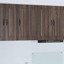 vidaXL Mosogatógép panel Kalmar Barna Tölgy 40 x 31 x 80 cm Faanyag