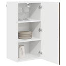 vidaXL Mosogatógép panel Kalmar Barna Tölgy 40 x 31 x 80 cm Faanyag
