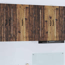 vidaXL Mosogatógép panel Kalmar Öreg fa 40 x 31 x 80 cm Faanyag