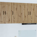 vidaXL Mosogatógép panel Kalmar Artisan tölgy 40 x 31 x 80 cm Faanyag