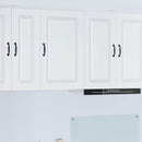 vidaXL Mosogatógép panel Kalmar Fehér 50 x 31 x 80 cm Faanyag