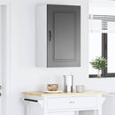 vidaXL Mosogatógép panel Kalmar Fekete 50 x 31 x 80 cm Faanyag