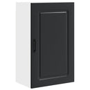 vidaXL Mosogatógép panel Kalmar Fekete 50 x 31 x 80 cm Faanyag