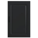 vidaXL Mosogatógép panel Kalmar Fekete 50 x 31 x 80 cm Faanyag