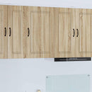 vidaXL Mosogatógép panel Kalmar Sonoma tölgy 50 x 31 x 80 cm Faanyag