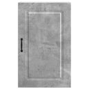 vidaXL Mosogatógép panel Kalmar Beton Szürke 50 x 31 x 80 cm Faanyag