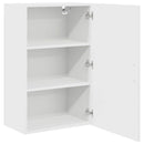 vidaXL Mosogatógép panel Kalmar Magas Fényű Fehér 50 x 31 x 80 cm