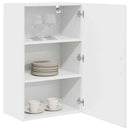 vidaXL Mosogatógép panel Kalmar Magas Fényű Fehér 50 x 31 x 80 cm