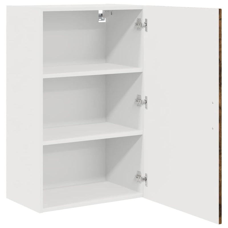vidaXL Fali konyhaszekrény Füstölt tölgy 50 x 31 x 80 cm Faanyag