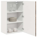 vidaXL Mosogatógép panel Kalmar Füstölt tölgy 50 x 31 x 80 cm Faanyag